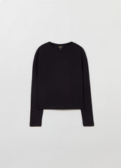 Ovs Long-Sleeved T-Shirt In Cotton