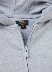 Ovs French Terry Full-Zip Hoodie