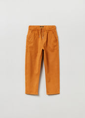 Ovs Lyocell And Cotton Joggers