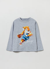 Ovs Long-Sleeved T-Shirt With Print