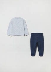 Ovs French Terry Jogging Set With Print