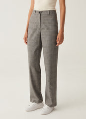Ovs Stretch Wide-Leg Trousers