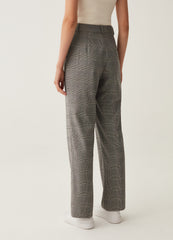 Ovs Stretch Wide-Leg Trousers