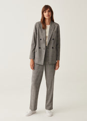 Ovs Stretch Wide-Leg Trousers