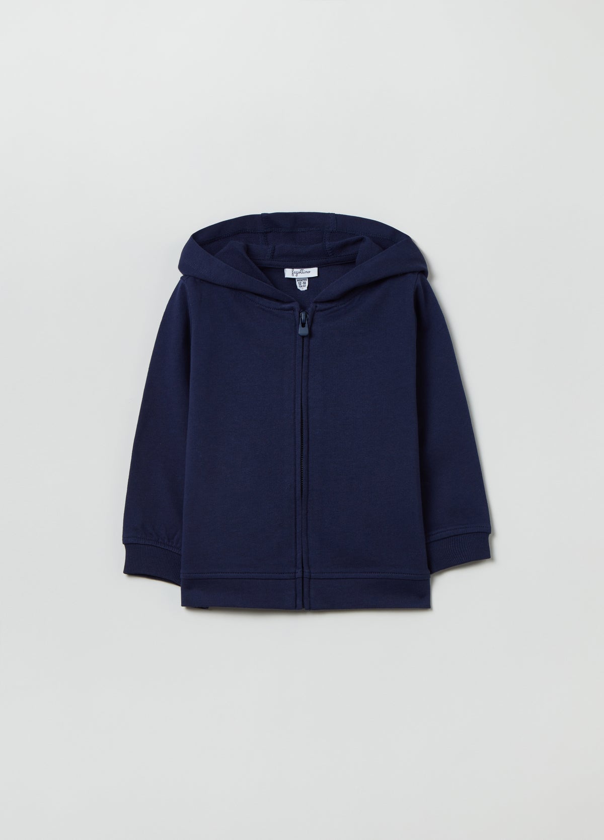 Ovs French Terry Full-Zip Hoodie