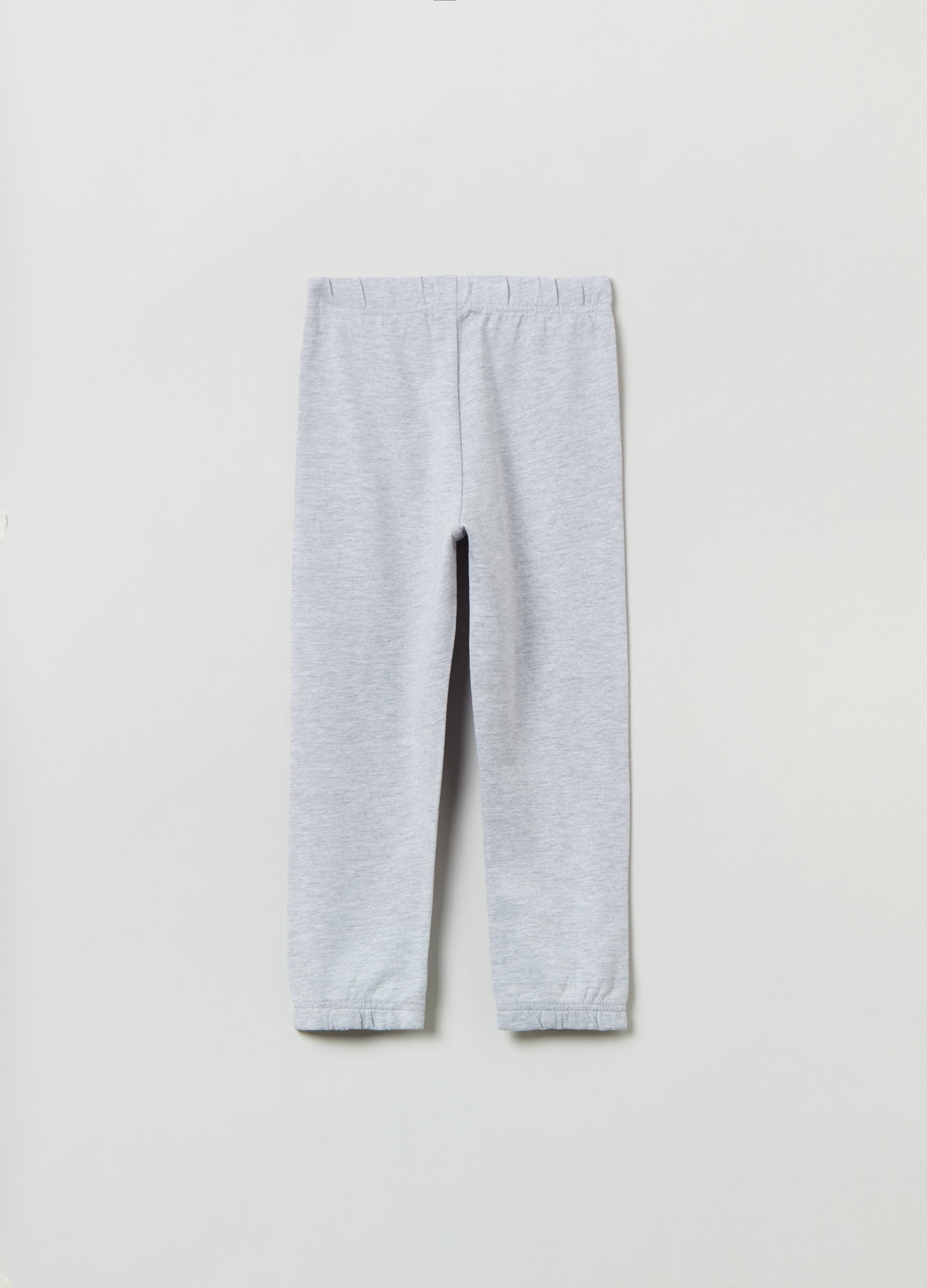 Ovs Fleece Joggers With Print