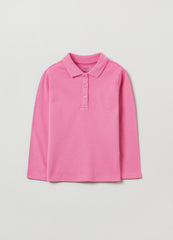 Ovs Long-Sleeved Piquet Polo Shirt