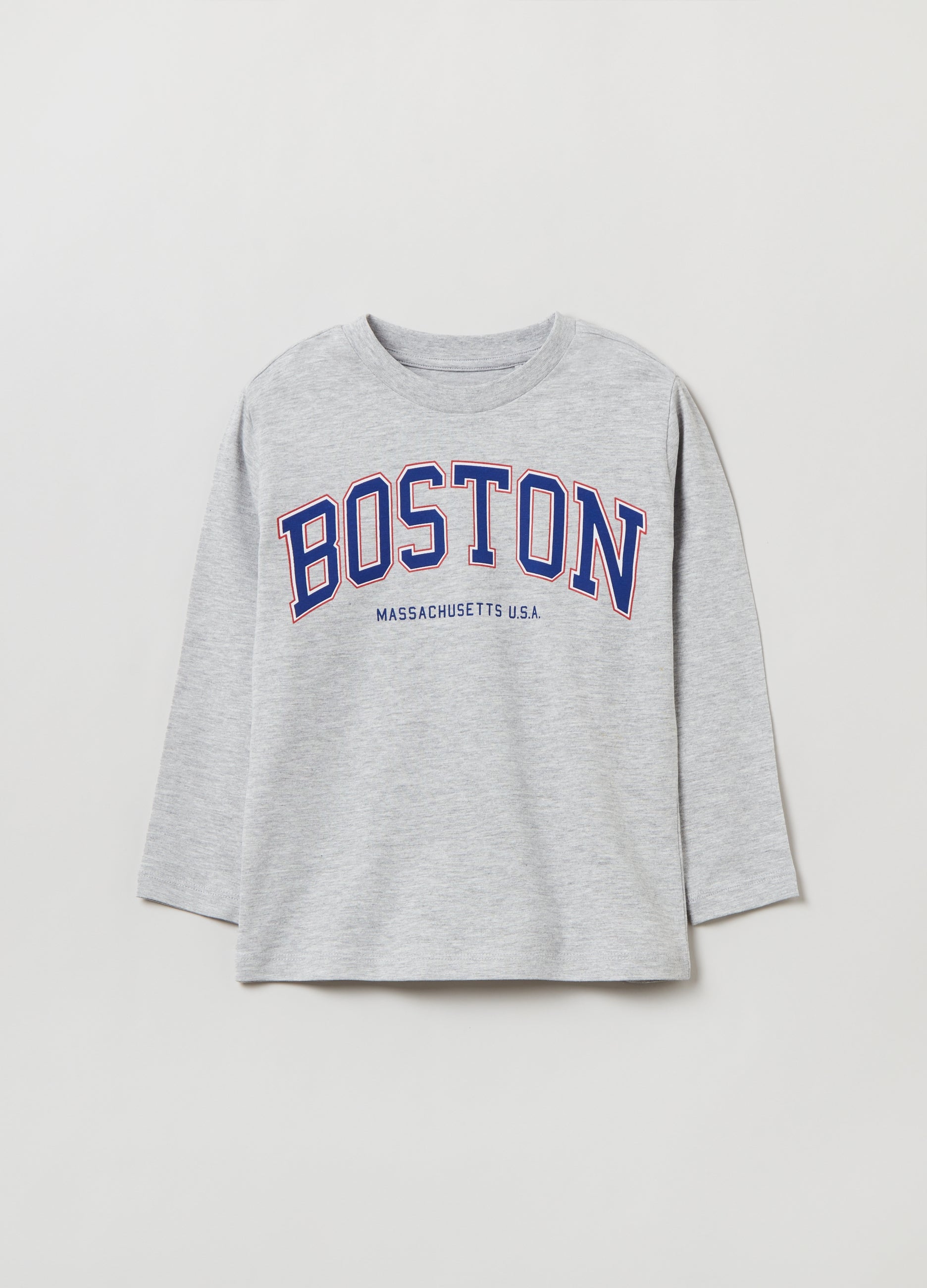 Ovs Long-Sleeved T-Shirt With Print