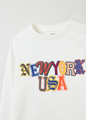 Ovs Long-Sleeved T-Shirt With Print