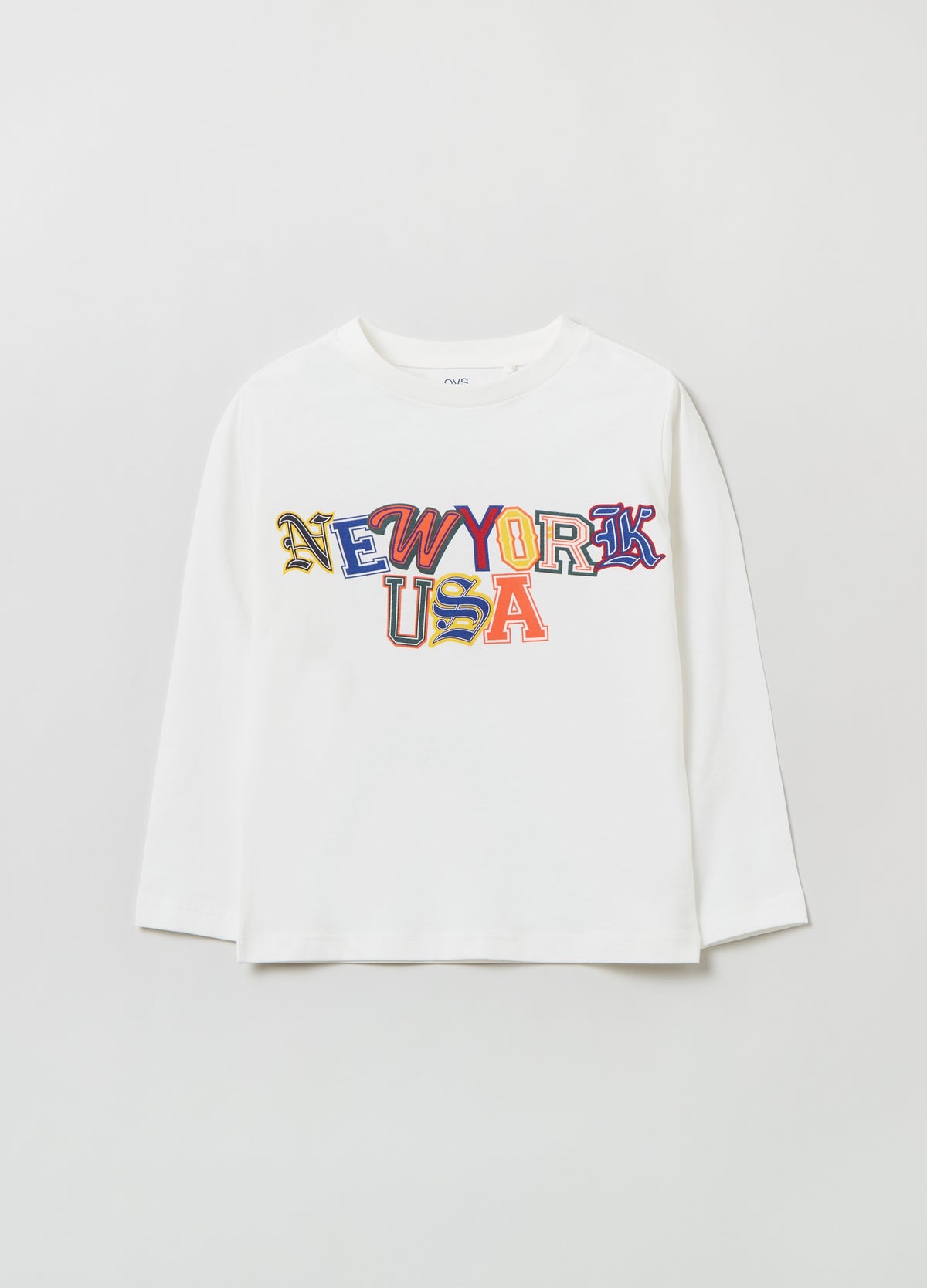 Ovs Long-Sleeved T-Shirt With Print