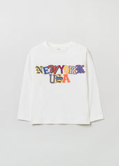 Ovs Long-Sleeved T-Shirt With Print