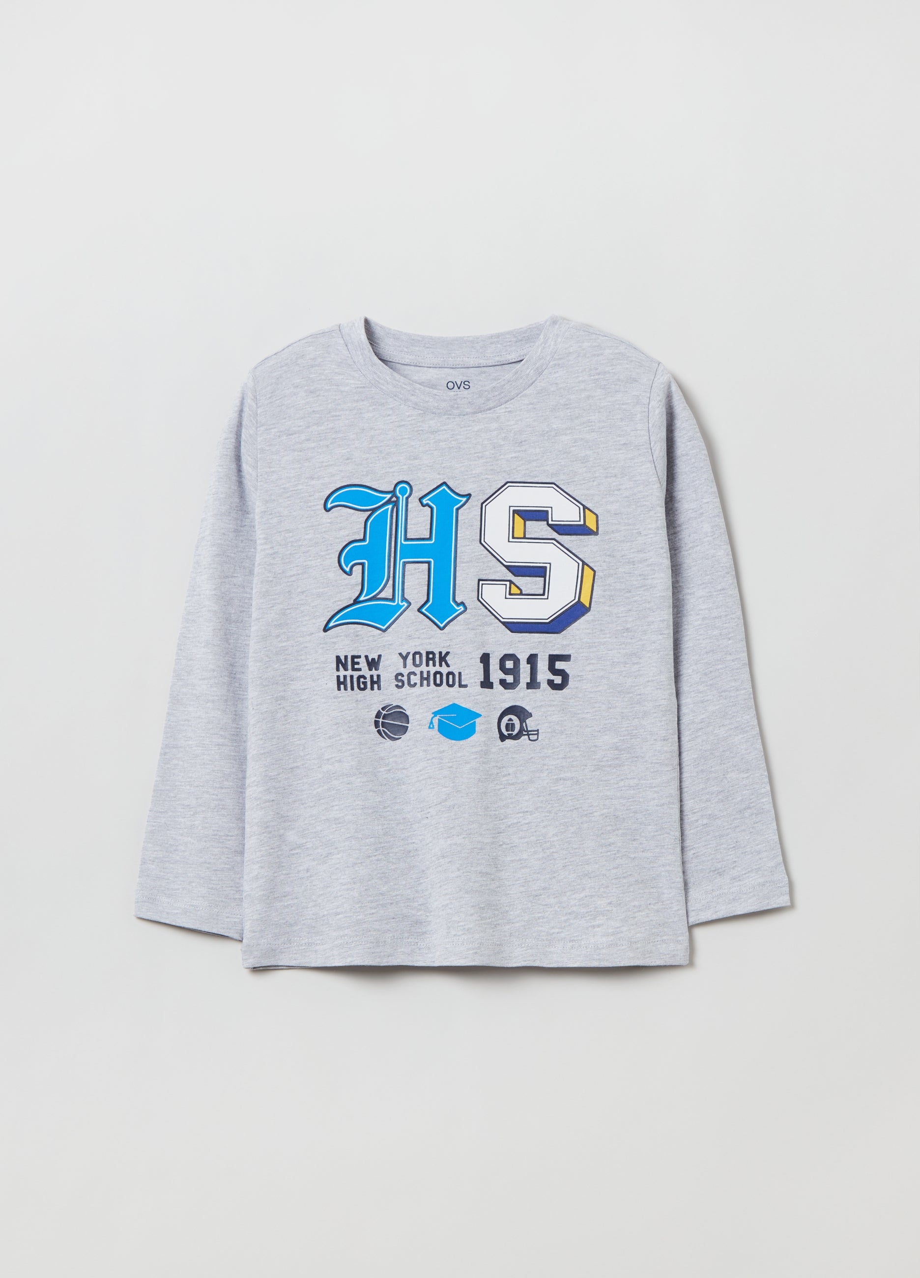 Ovs Long-Sleeved T-Shirt With Print