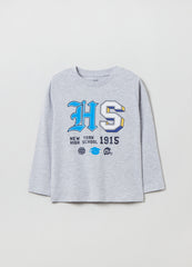 Ovs Long-Sleeved T-Shirt With Print