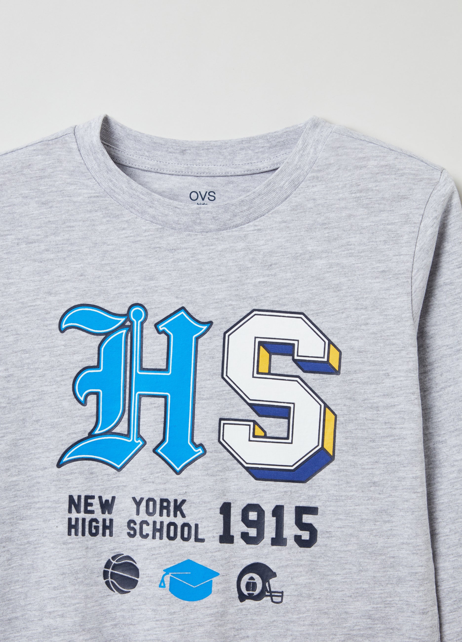 Ovs Long-Sleeved T-Shirt With Print