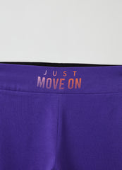 Leggings With Contrasting Insert