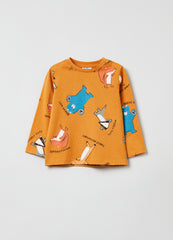 Ovs Long-Sleeved T-Shirt With Print