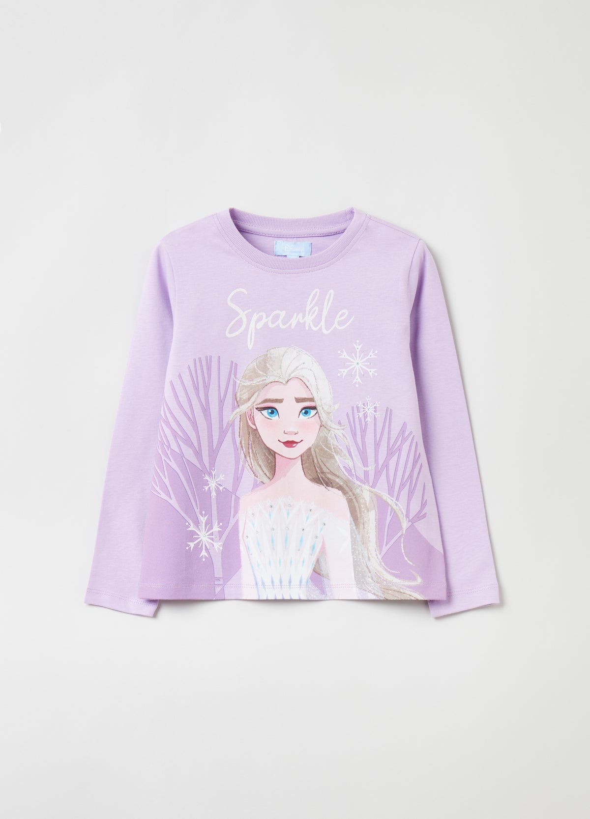 Ovs Long-Sleeved T-Shirt With Frozen Print
