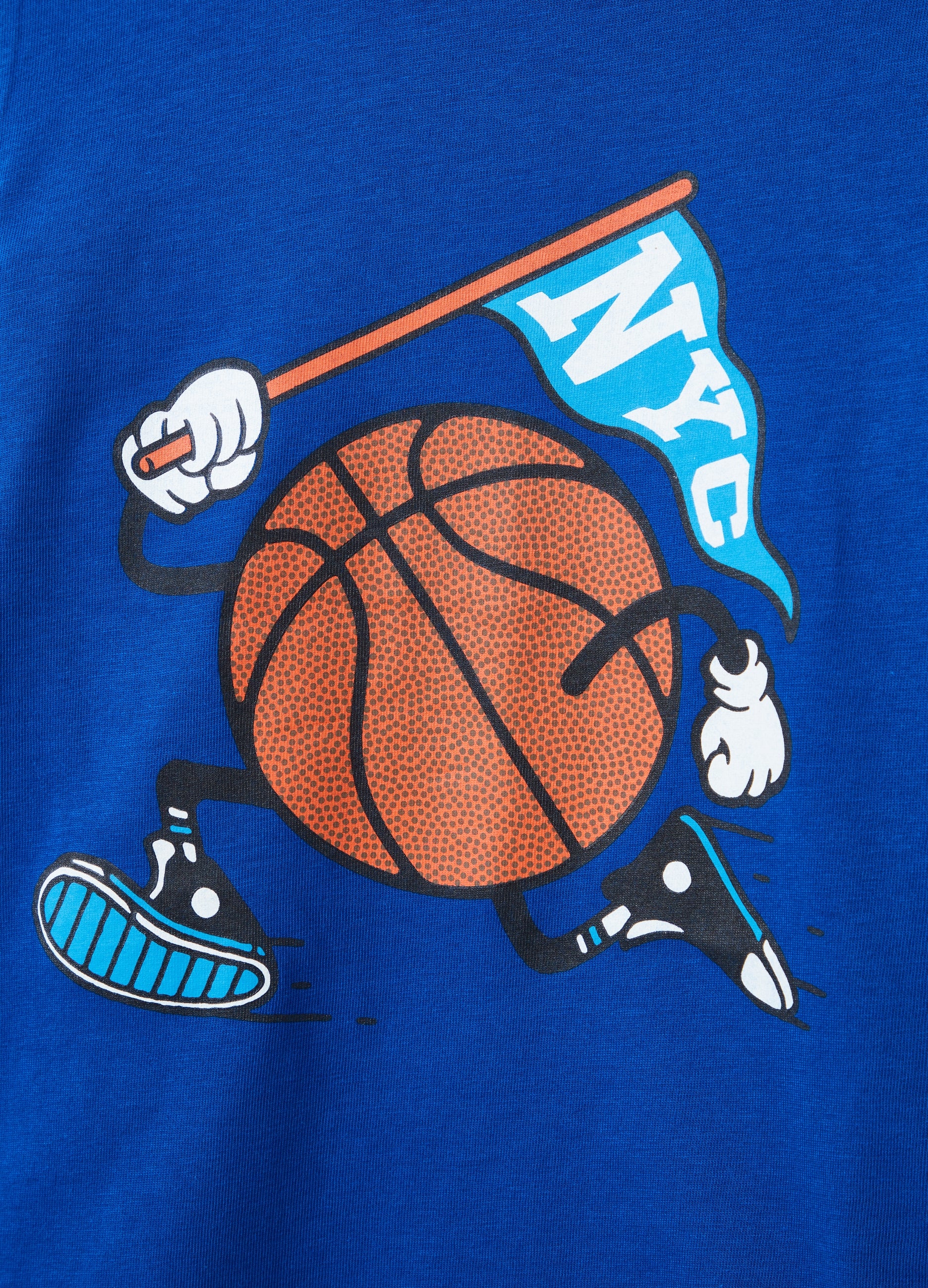Ovs Long-Sleeved T-Shirt With Ball Print