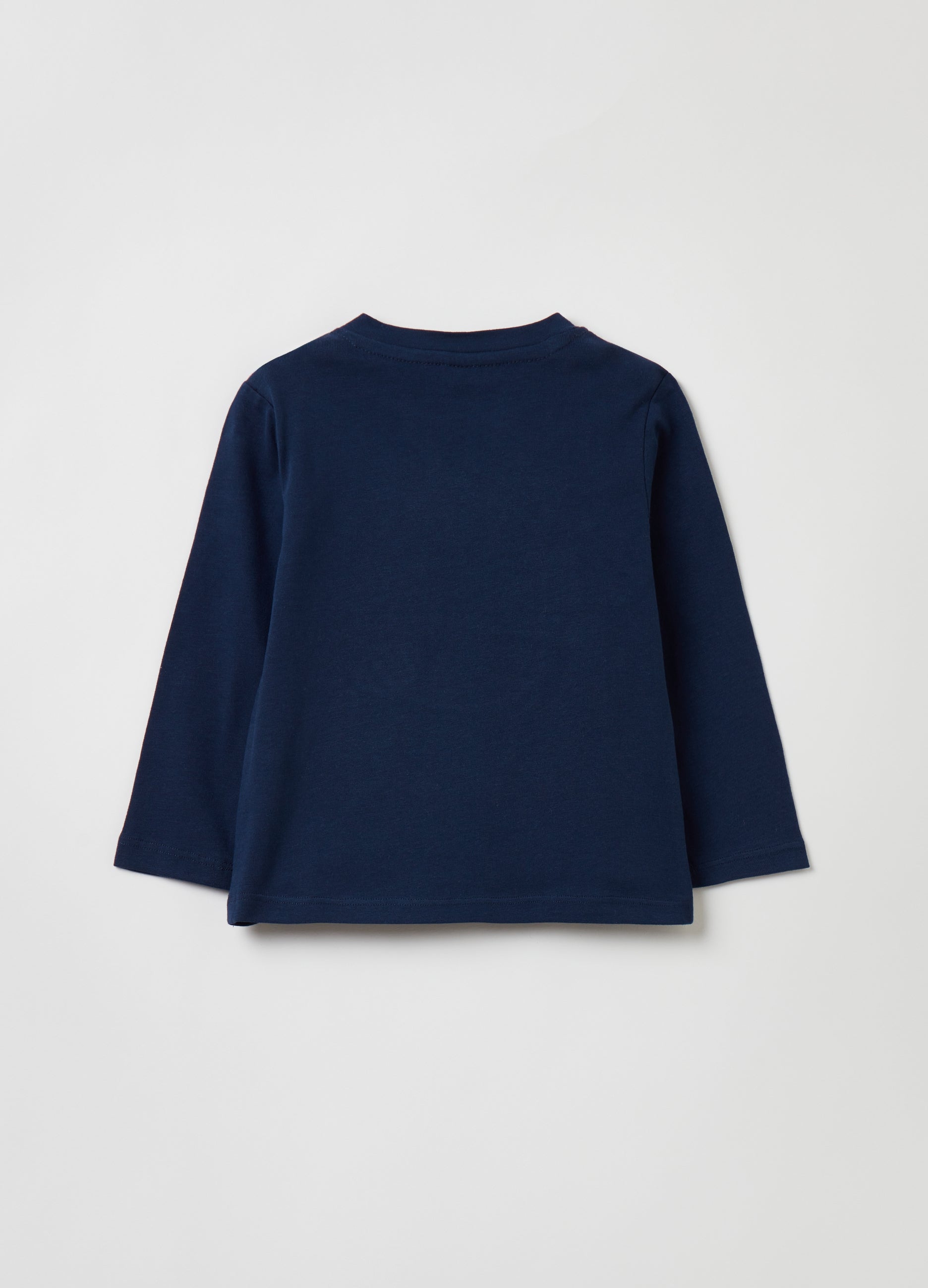 Ovs Long-Sleeved T-Shirt With Patch