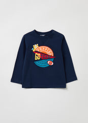 Ovs Long-Sleeved T-Shirt With Patch