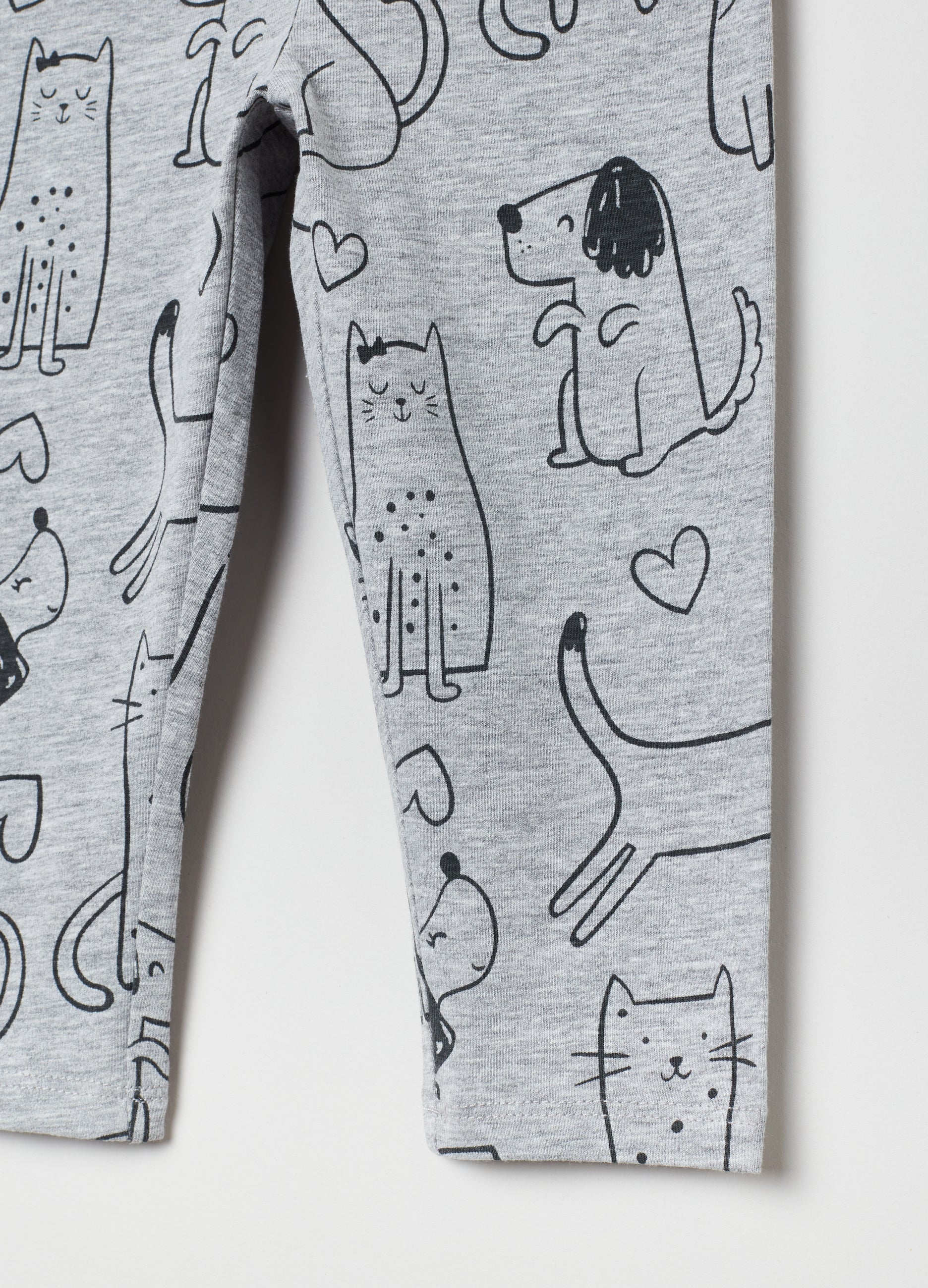 Ovs Two-Pack Leggings In Stretch Cotton