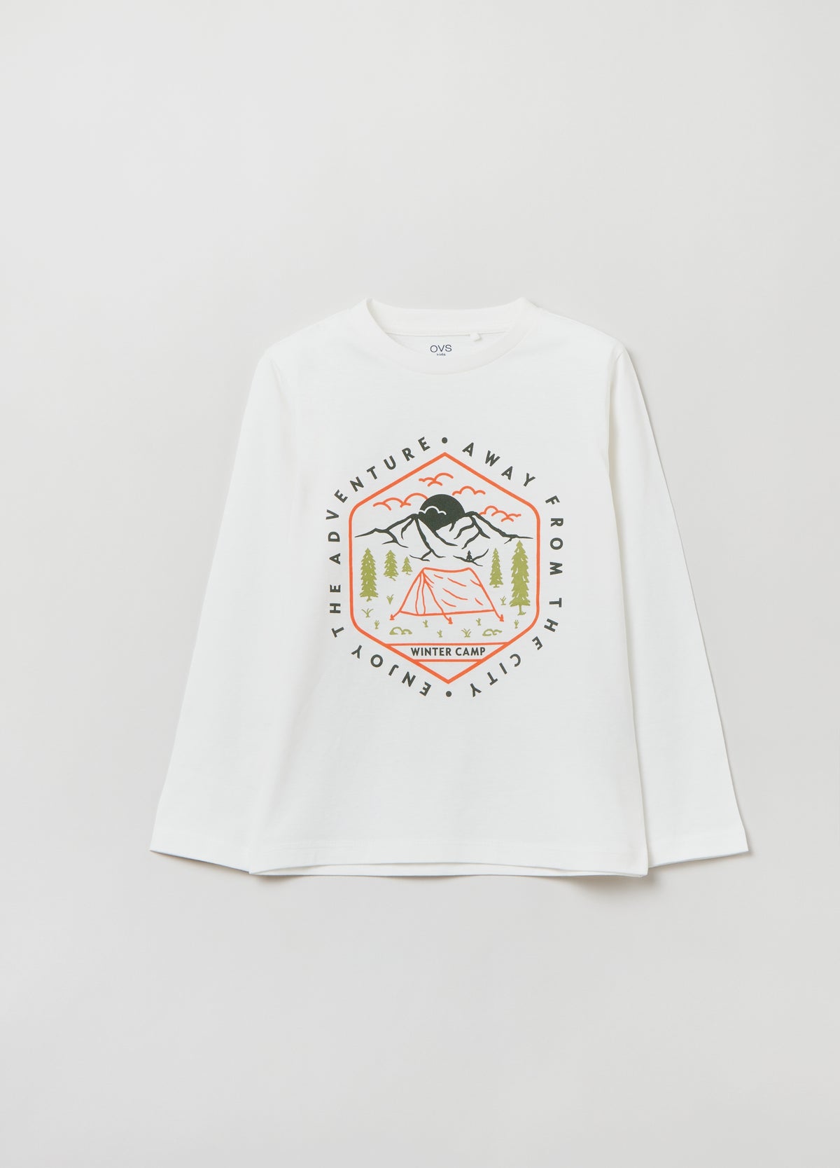 Ovs Long-Sleeved T-Shirt With Print