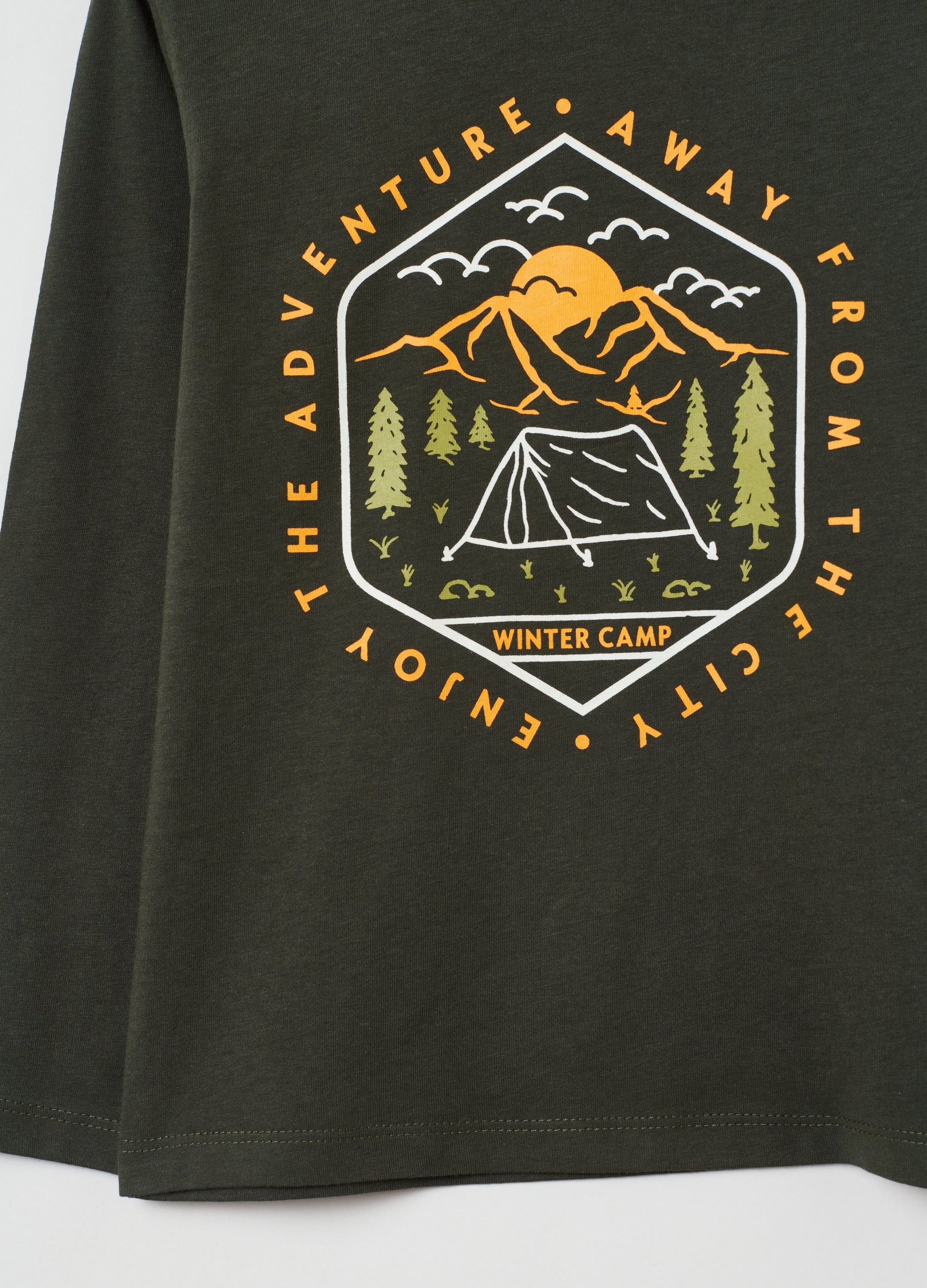 Ovs Long-Sleeved T-Shirt With Print
