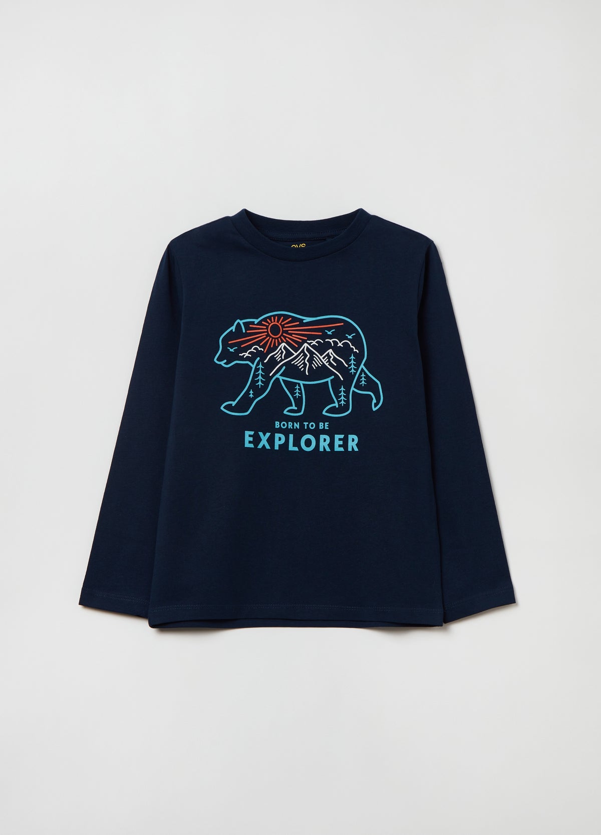 Ovs Long-Sleeved T-Shirt With Print