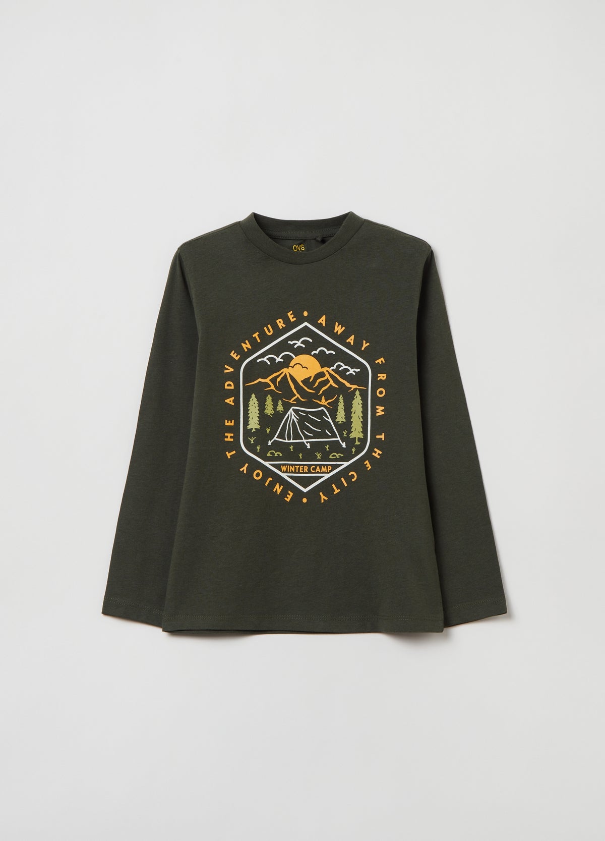 Ovs Long-Sleeved T-Shirt With Print