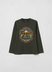 Ovs Long-Sleeved T-Shirt With Print