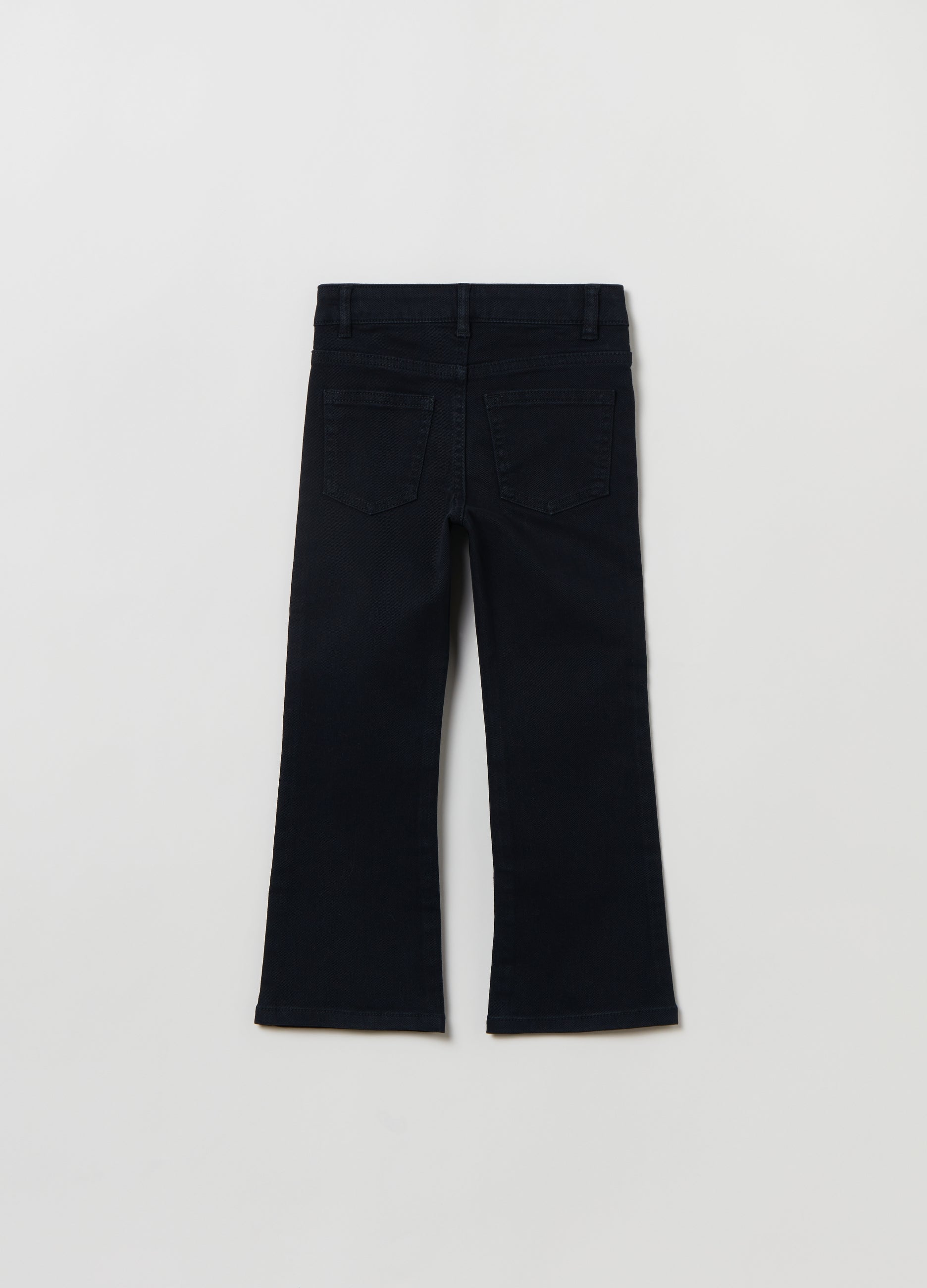Flare-Fit Jeans With Pockets
