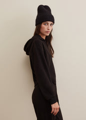 Hoodie With V Detail