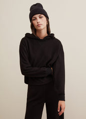 Hoodie With V Detail
