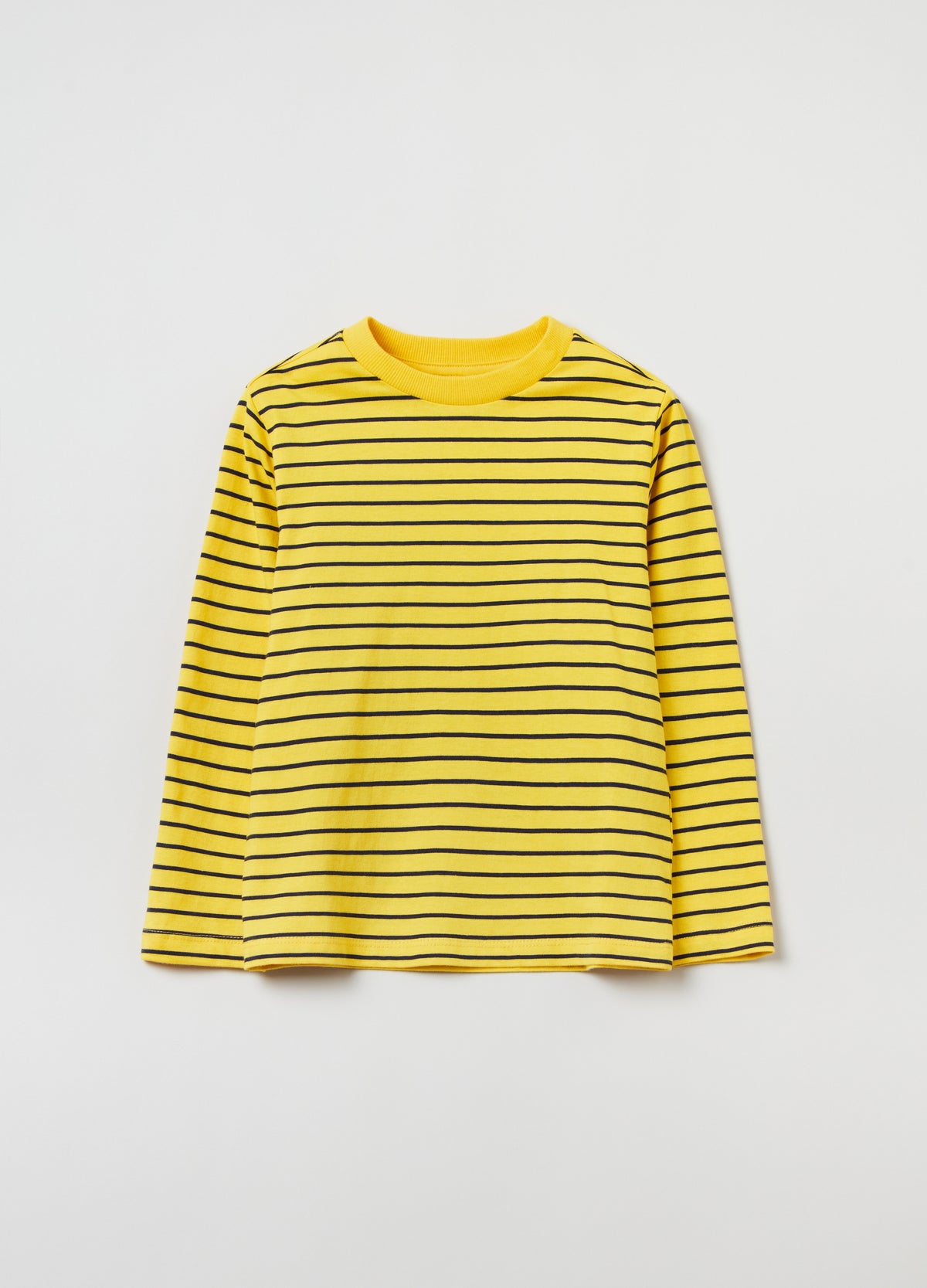 Ovs Long Sleeved T-Shirt With Striped Pattern