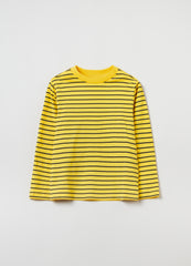 Ovs Long Sleeved T-Shirt With Striped Pattern