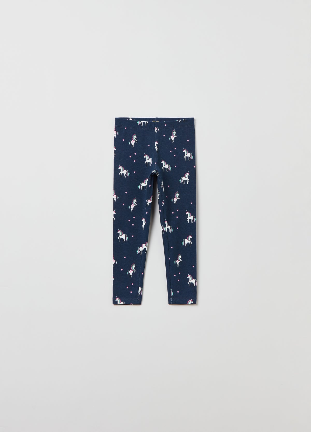 Ovs Printed Stretch Cotton Leggings