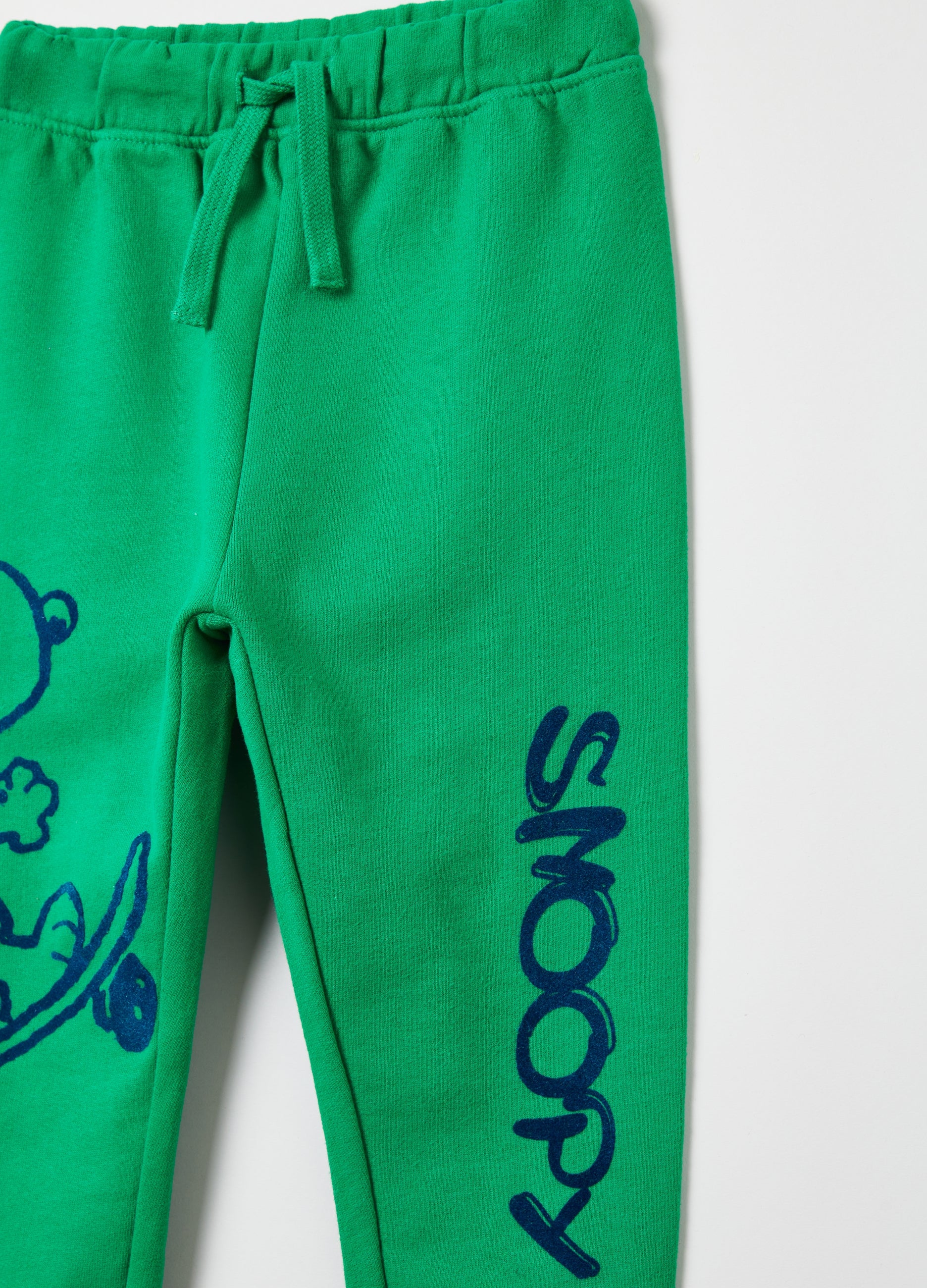 Ovs Fleece Joggers With Snoopy Print