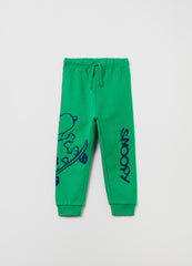 Ovs Fleece Joggers With Snoopy Print