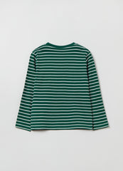 Ovs Long Sleeved T-Shirt With Striped Pattern