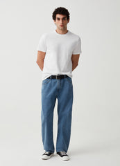 ORGANIC COTTON T-SHIRT WITH ROUND NECK