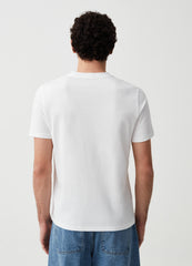 ORGANIC COTTON T-SHIRT WITH ROUND NECK