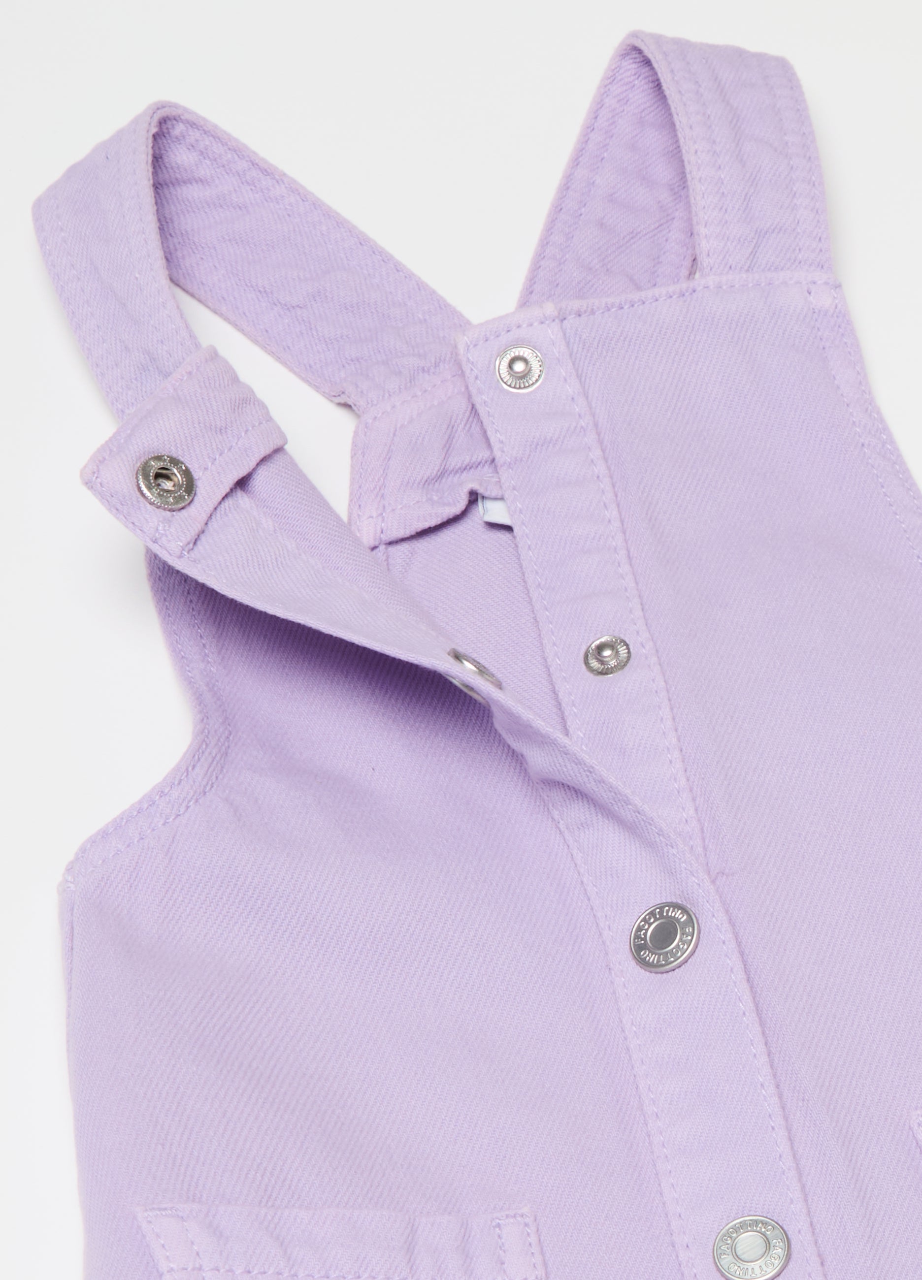 Ovs Denim Pinafore With Pockets