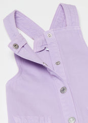 Ovs Denim Pinafore With Pockets