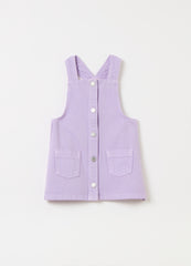 Ovs Denim Pinafore With Pockets