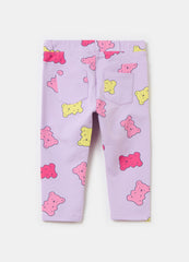 Ovs Treggings In Stretch Cotton With Print