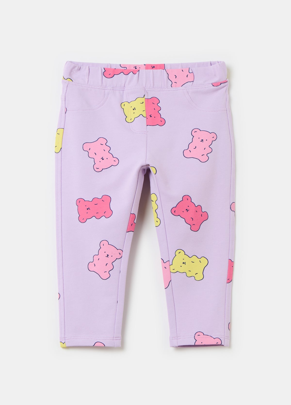 Ovs Treggings In Stretch Cotton With Print