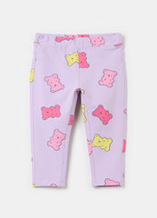 Ovs Treggings In Stretch Cotton With Print