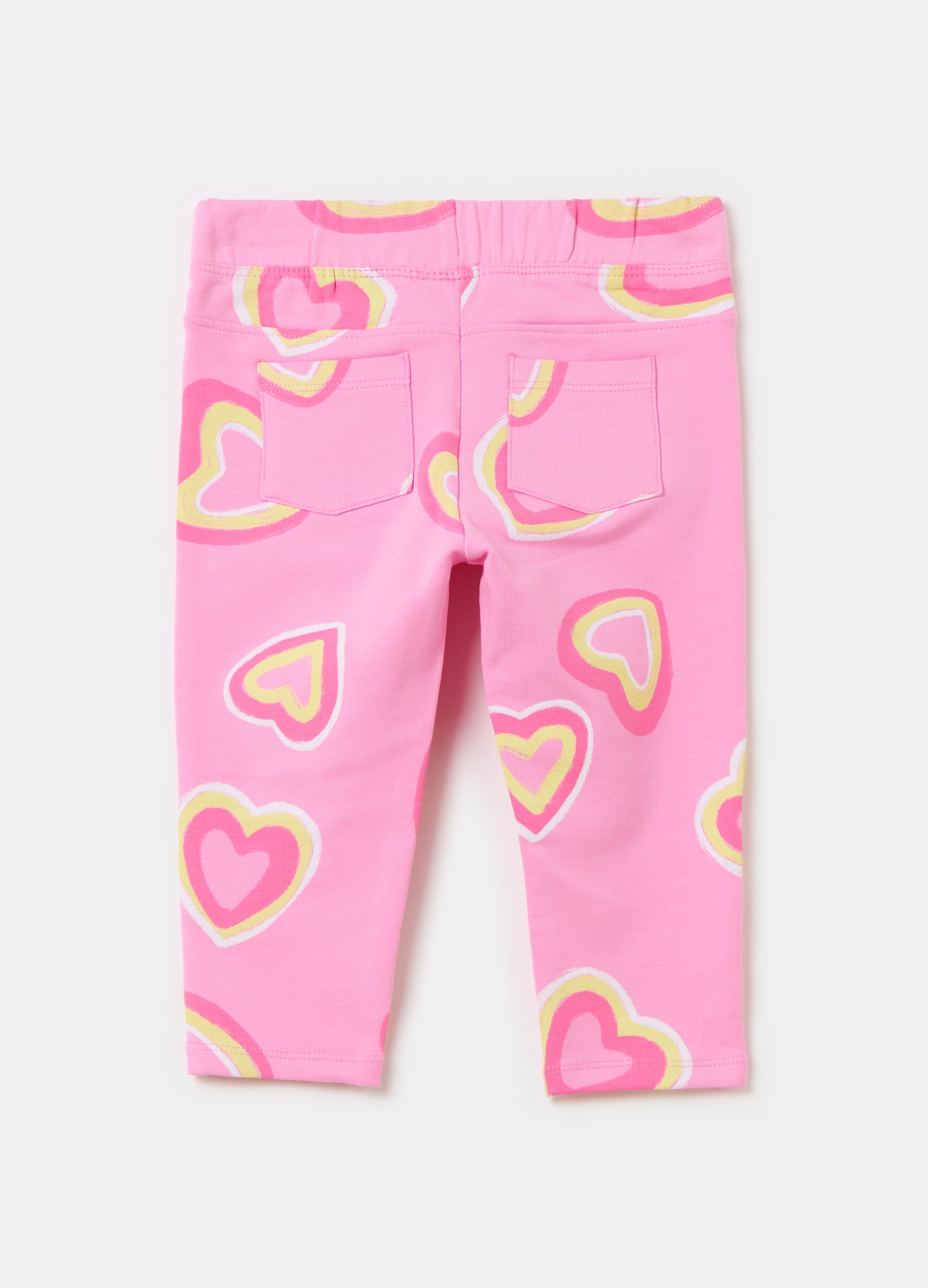 Ovs Treggings In Stretch Cotton With Print