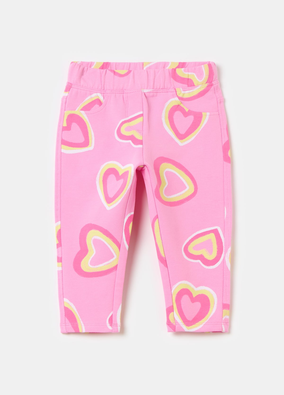 Ovs Treggings In Stretch Cotton With Print
