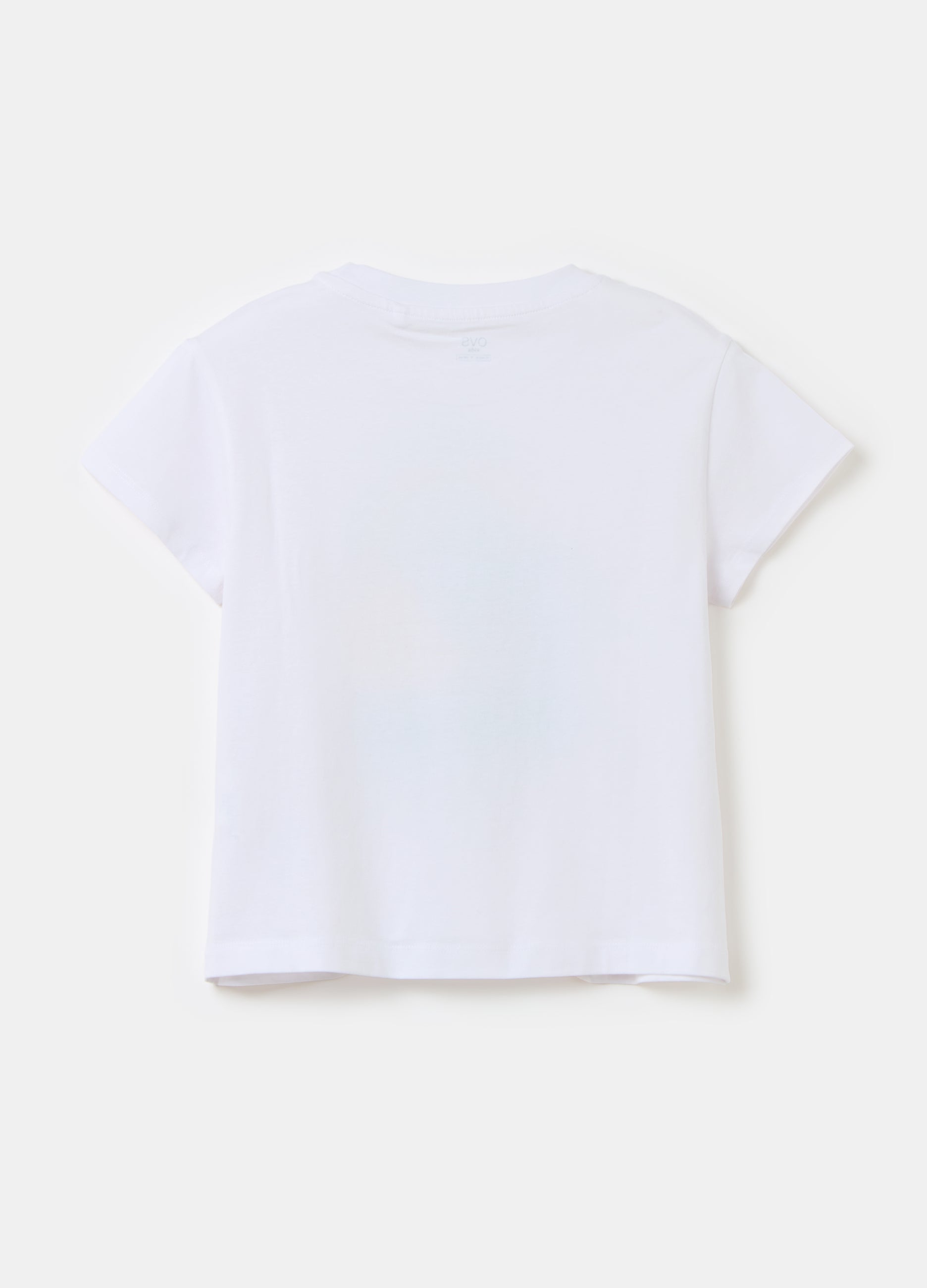Ovs Printed Cotton T-Shirt